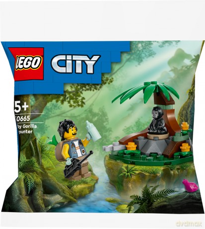 LEGO CITY Spotkanie z malym gorylem (30665) [KLOCKI]