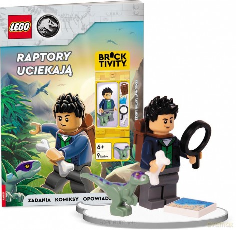 Lego Jurassic World Raptory uciekają [KSIĄŻKA]