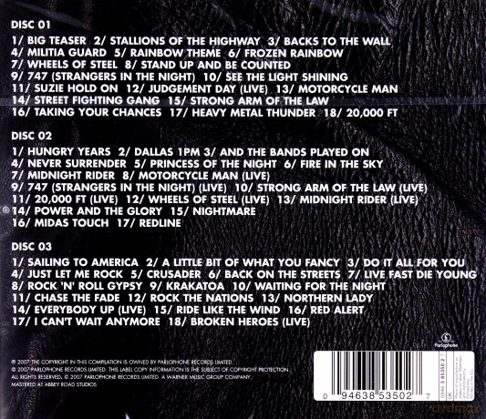 Saxon: The Very Best Of Saxon [3CD]