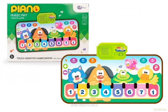 Mata muzyczna z pianinkiem