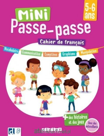 Mini Passe-Passe ćw. 5-6 lat Vocabulaire + online [KSIĄŻKA]