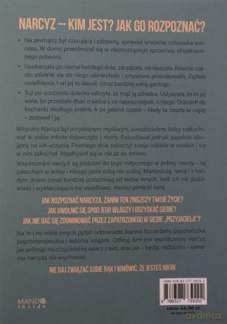 Moje życie z narcyzem - Joanna Szczerbaty [KSIĄŻKA]