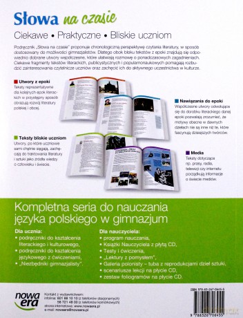 J. Polski GIM 2 Słowa na czasie Literacki [KSIĄŻKA]