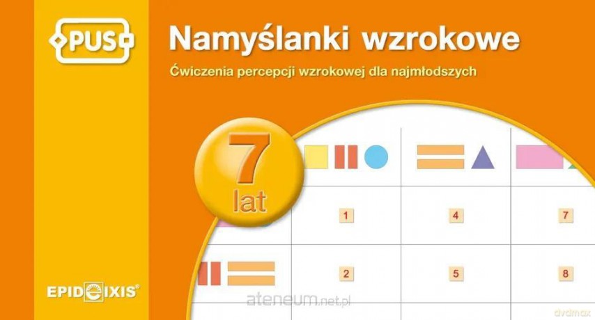 Namyślanki wzrokowe - 7 lat - Agata Indrychowska [KSIĄŻKA]