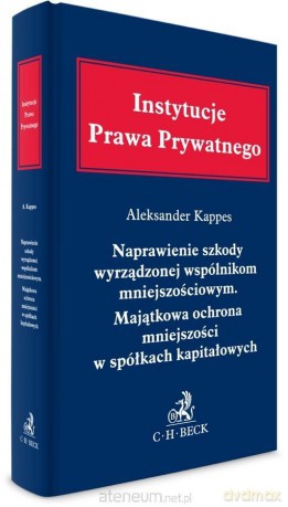 Naprawienie szkody wyrządzonej wspólnikom... - Aleksander Kappes [KSIĄŻKA]