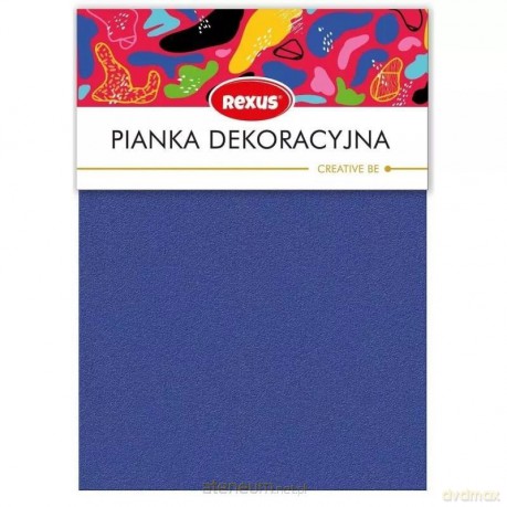 Pianka dekoracyjna A4 5 kolorów brokat