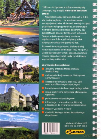 Przewodnik - Mały Szlak Beskidzki [KSIĄŻKA]