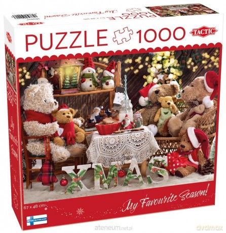 Puzzle 1000 Teddy Bear Family