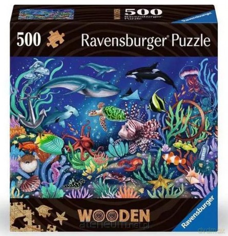Puzzle drewniane 500 Podwodny świat
