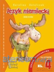 Język niemiecki - testy SP 4 CES WZ [KSIĄŻKA]