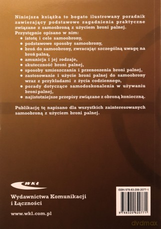 Samoobrona z użyciem broni palnej - Rafał Dmowski [KSIĄŻKA]