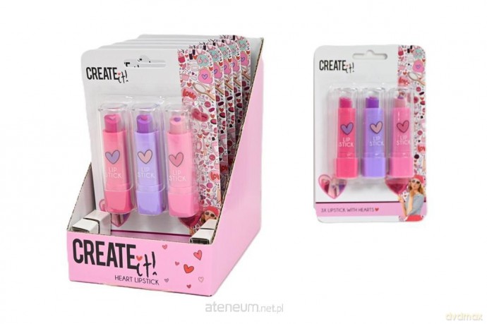 Szminka do ust Love&heart 3szt