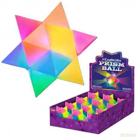 Świecąca odbijająca się gwiazdka 3D