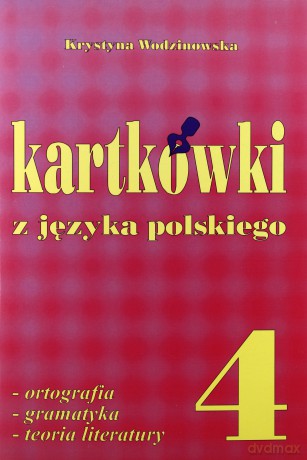 Kartkówki z języka polskiego klasa 4 [KSIĄŻKA]