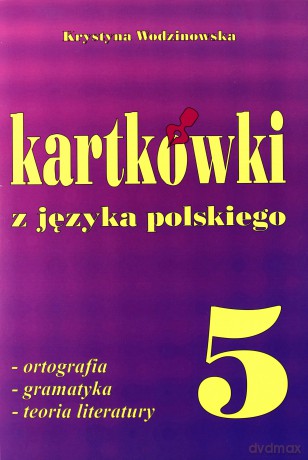 Kartkówki z języka polskiego klasa 5 [KSIĄŻKA]