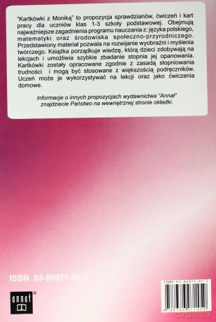 Kartkówki z Moniką klasa 1 [KSIĄŻKA]