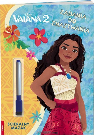 Vaiana 2 Zadania do zmazywania [KSIĄŻKA]