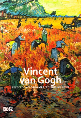 Vincent van Gogh - zeszyt do kolorowania - Edyta Niemiec-Szywała [KSIĄŻKA]
