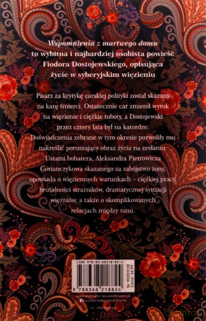 Wspomnienia z martwego domu - Fiodor Dostojewski [KSIĄŻKA]