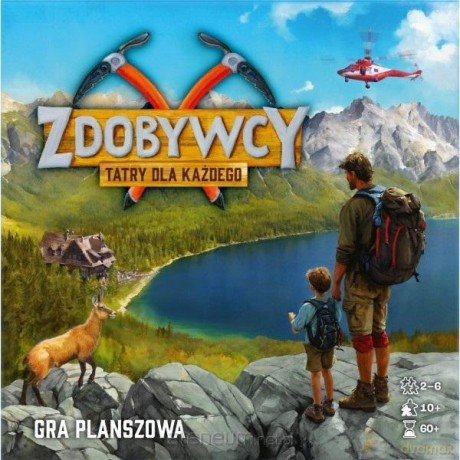 Zdobywcy. Tatry dla każdego [GRA PLANSZOWA]