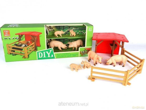 Zestaw farma zagroda ze zwierzętami [FIGURKA]