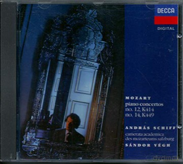 Schiff Caa: Mozart:Kzt Klv 12 A Kv414 + 14es [CD]