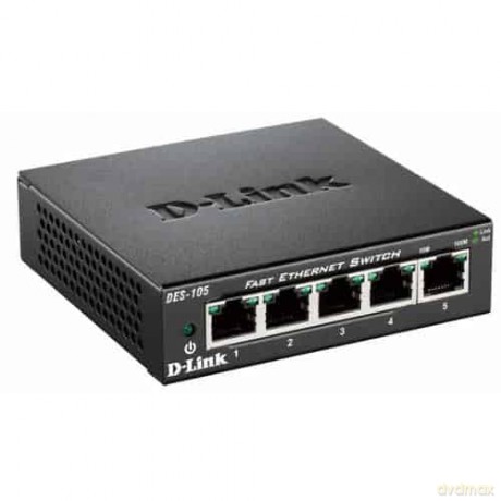 5-port switch 10/100 Metal Housing
