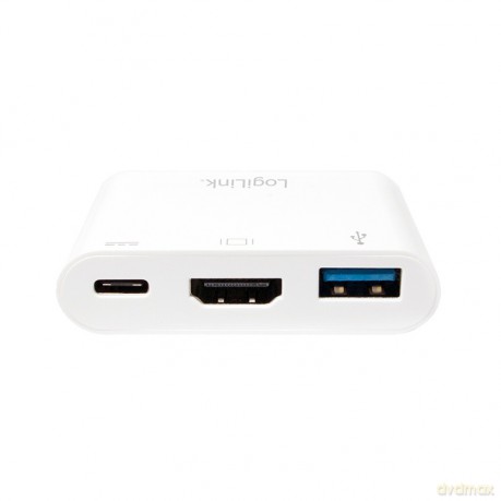 Adapter wieloportowy USB-C do HDMI z PD [KABEL]