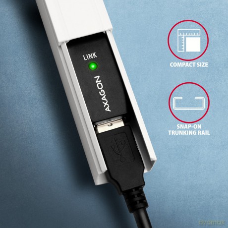 ADR-220 USB 2.0 A-M -> A-F aktywny kabel przedłużacz/wzmacniacz 20m [KABEL]