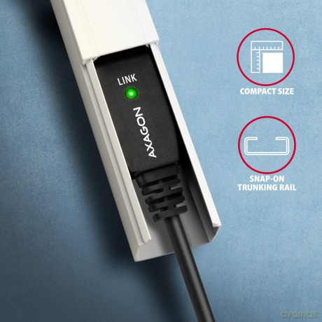 ADR-220B USB 2.0 A-M -> B-M aktywny kabel połączeniowy/wzmacniacz 20m [KABEL]