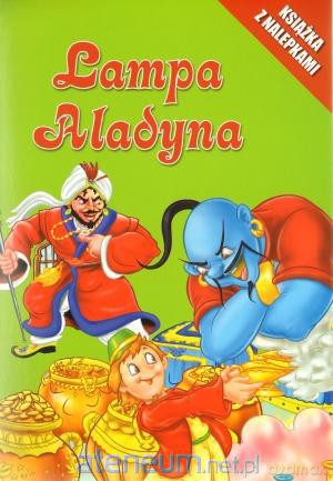Książka z nalepkami - Lampa Aladyna [KSIĄŻKA]