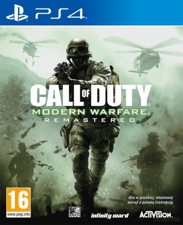 Call of Duty Modern Warfare Remastered [GRA PS4]