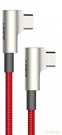 CB-CMD37 Red OEM nylonowy kabel USB C - USB C | 1m | 3A | 60W PD | 20V [KABEL]