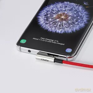 CB-CMD37 Red OEM nylonowy kabel USB C - USB C | 1m | 3A | 60W PD | 20V [KABEL]
