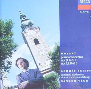 Schiff Vegh: Mozart:Kzt Klv C K415 + Es K271 [CD]