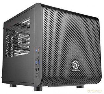 Core V1 MiniITX IS USB3.0 Window (1x200mm), czarna