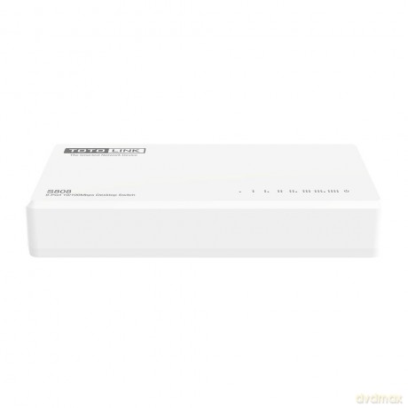 Desktop S808-V5 Switch 8xRJ45 100 MB/s