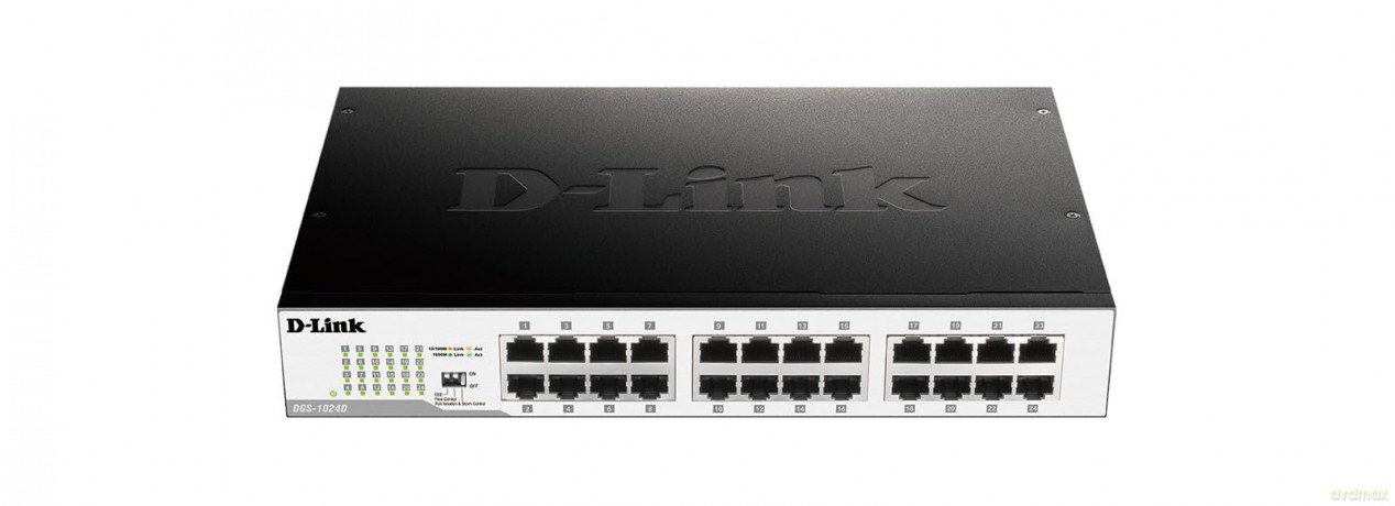 DGS-1024D switch L2 24x1GBE Desktop/Rack 19"