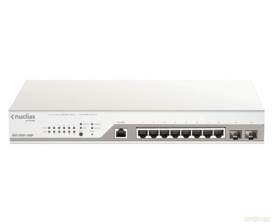 D-Link DBS-2000-10MP Switch Nuclias 8xPoE+ 2xSFP