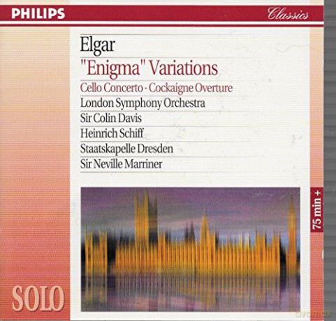Schiff,Davis,Marriner: Elgar-\'Enigma\'variations [CD]