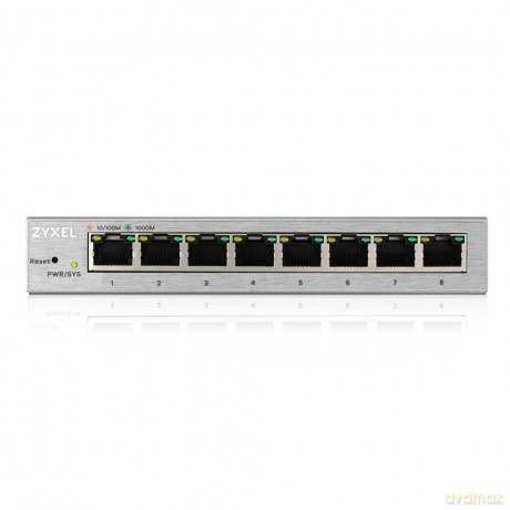 GS1200-8 8Port Gigabit webmanaged Switch GS1200-8-EU0101F