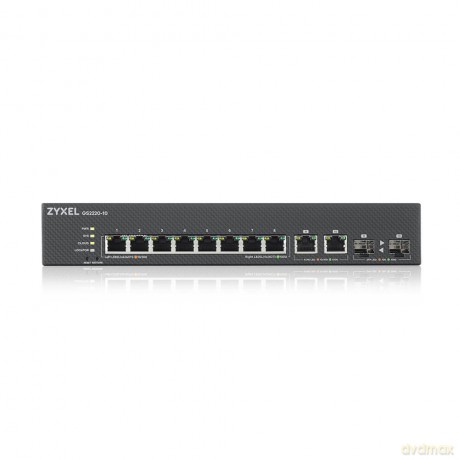 GS2220 8xGbE L2 Switch GbE UpLink 1Y NCC Pro Pack Lic GS2220-10-EU0101F