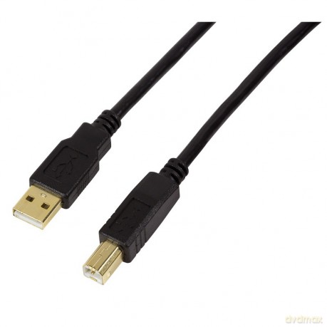 Kabel aktywny USB 2.0 AM/BM 10m czarny [KABEL]