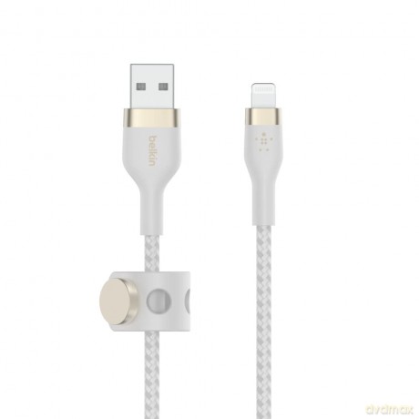 Kabel BoostCharge USB-A do Lightning silikonowy 2m, czarny [KABEL]