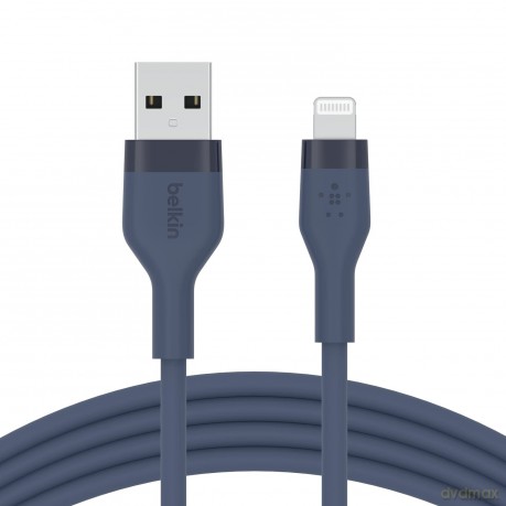 Kabel BoostCharge USB-A do Ligtning silikonowy 2m, niebieski [KABEL]