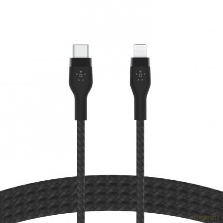 Kabel BoostCharge USB-C/Lightning Silikonowy w oplocie 2m niebieski [KABEL]