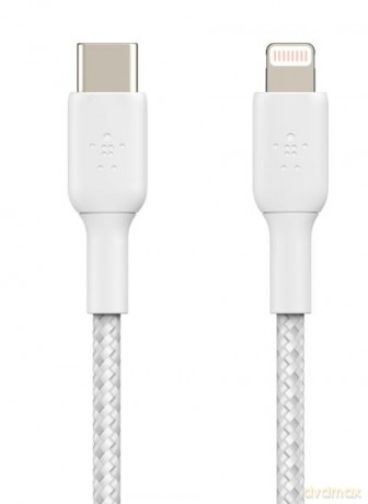 Kabel Braided USB-C Lightning 1m biały [KABEL]