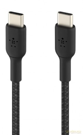 Kabel Braided USB-C USB-C 1m czarny [KABEL]