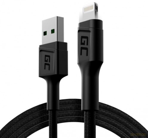 Kabel GC Ray USB - Lightning 120 cm, podświetlenie LED [KABEL]
