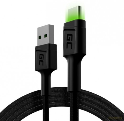 Kabel GC Ray USB - USB-C 120 cm, podświetlenie LED [KABEL]
